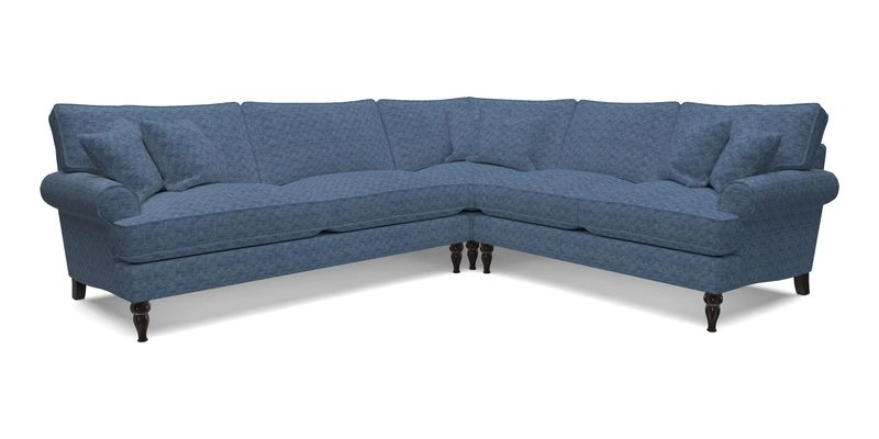 Cooksbridge LHF Corner Sofa in Cloth 21 Oak Leaf Beech