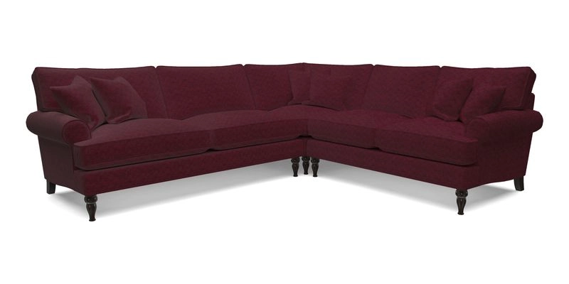 Cooksbridge LHF Corner Sofa in Cloth 21 Oak Leaf Beech