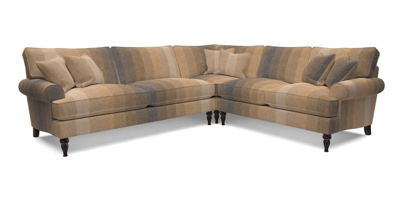 Cooksbridge LHF Corner Sofa in Cloth 21 Oak Leaf Beech