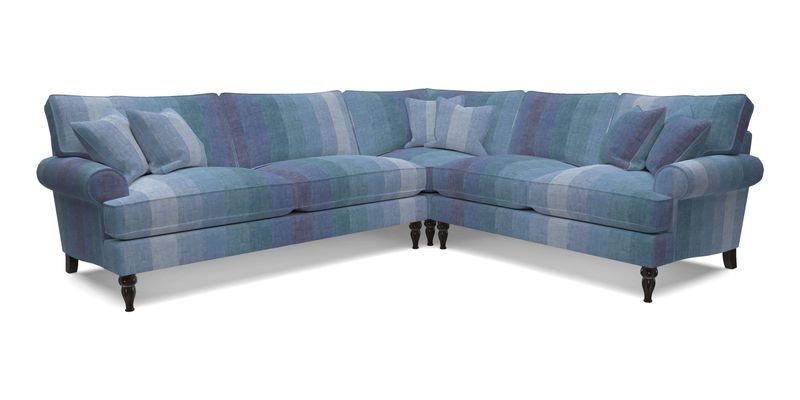 Cooksbridge LHF Corner Sofa in Cloth 21 Oak Leaf Beech