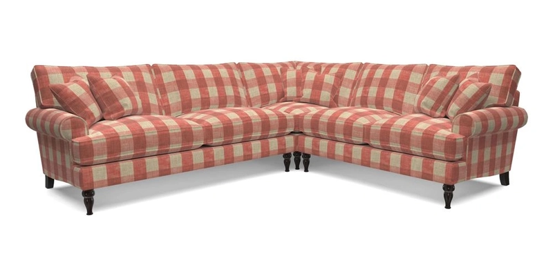 Cooksbridge LHF Corner Sofa in Cloth 21 Oak Leaf Beech