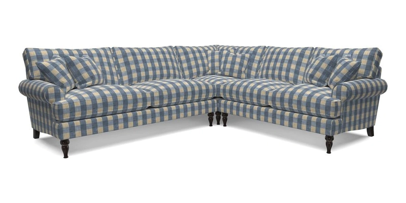 Cooksbridge LHF Corner Sofa in Cloth 21 Oak Leaf Beech