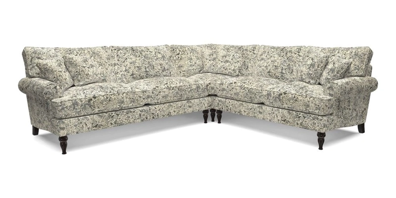 Cooksbridge LHF Corner Sofa in Cloth 21 Oak Leaf Beech