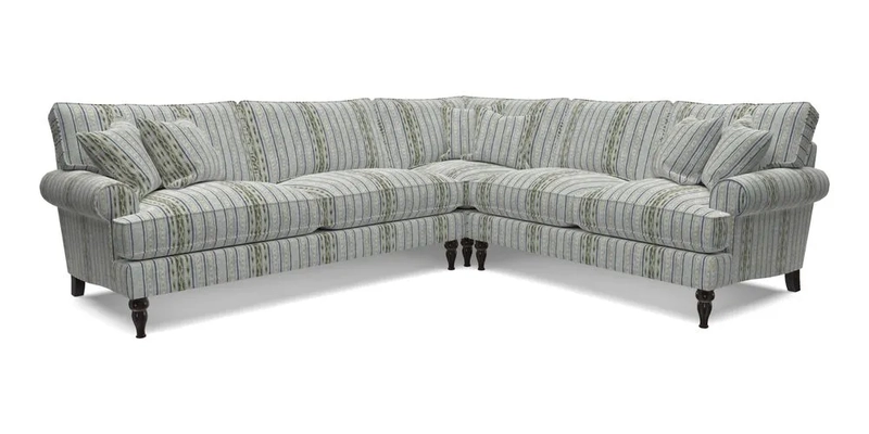 Cooksbridge LHF Corner Sofa in Cloth 21 Oak Leaf Beech