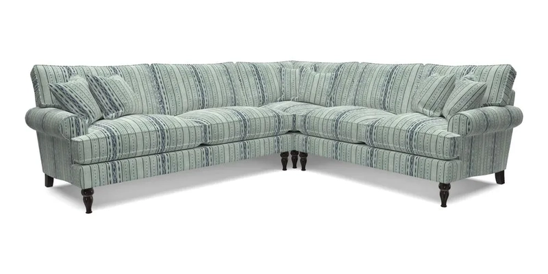 Cooksbridge LHF Corner Sofa in Cloth 21 Oak Leaf Beech