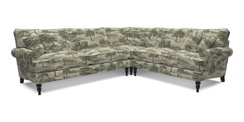 Cooksbridge corner sofa LHF in Cloth 21 Oak Leaf Beech