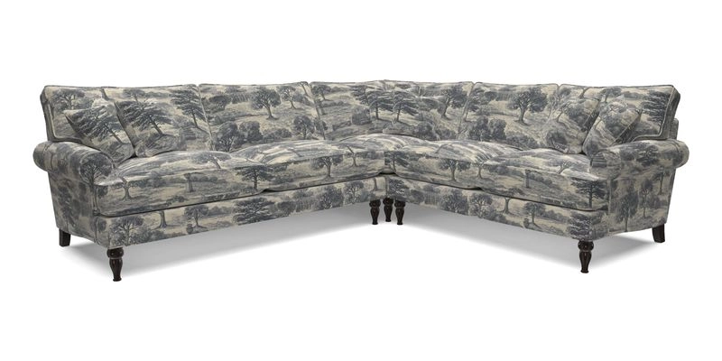 Cooksbridge corner sofa LHF in Cloth 21 Oak Leaf Beech