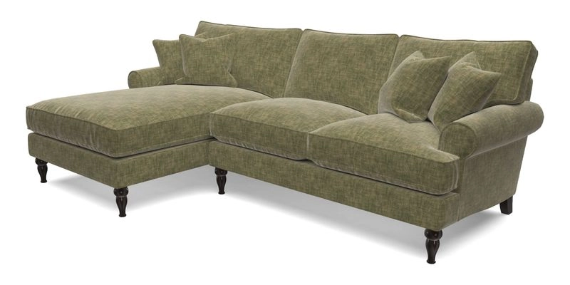 Cooksbridge Chaise Sofa LHF in Two Tone Plain Biscuit Cooksbridge Chaise Sofa LHF in Two Tone Plain Biscuit