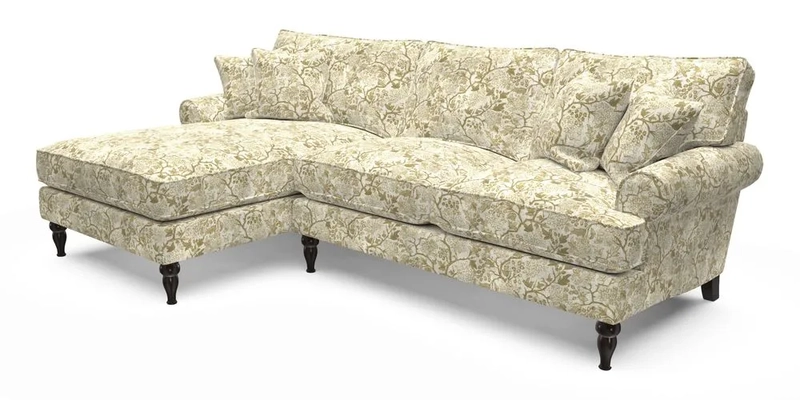 Cooksbridge Chaise Sofa LHF in Two Tone Plain Biscuit Cooksbridge Chaise Sofa LHF in Two Tone Plain Biscuit