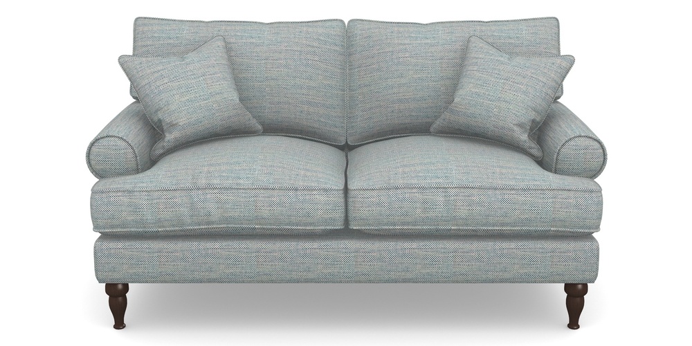 Product photograph of Cooksbridge 2 Seater Sofa In Basket Weave - Blue from Sofas and Stuff Limited