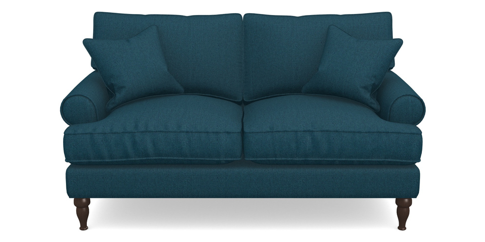 Product photograph of Cooksbridge 2 Seater Sofa In Plain Linen Cotton - Ink Pot from Sofas and Stuff Limited