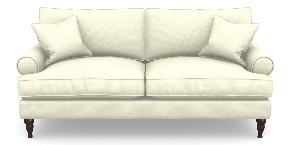 Product photograph of Cooksbridge 3 Seater Sofa In Basket Weave - Cream from Sofas and Stuff Limited
