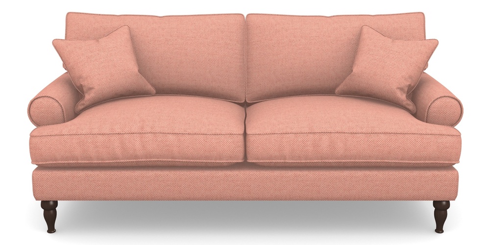 Product photograph of Cooksbridge 3 Seater Sofa In Basket Weave - Peony from Sofas and Stuff Limited
