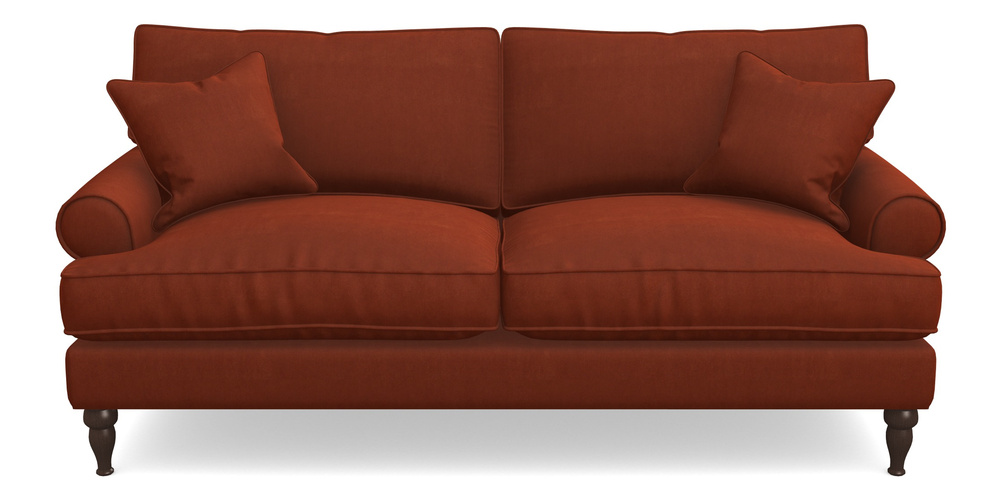 Product photograph of Cooksbridge 3 Seater Sofa In Clever Tough And Eco Velvet - Tawny from Sofas and Stuff Limited