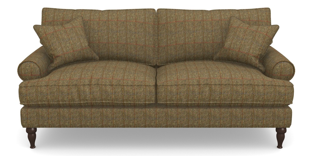 Product photograph of Cooksbridge 3 Seater Sofa In Harris Tweed House - Harris Tweed House Green from Sofas and Stuff Limited