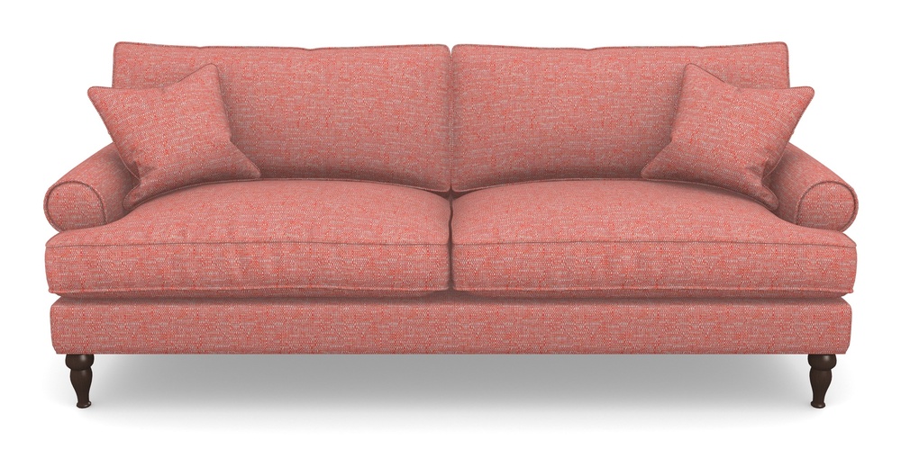 Product photograph of Cooksbridge 4 Seater Sofa In Aqua Clean Hove - Chilli from Sofas and Stuff Limited