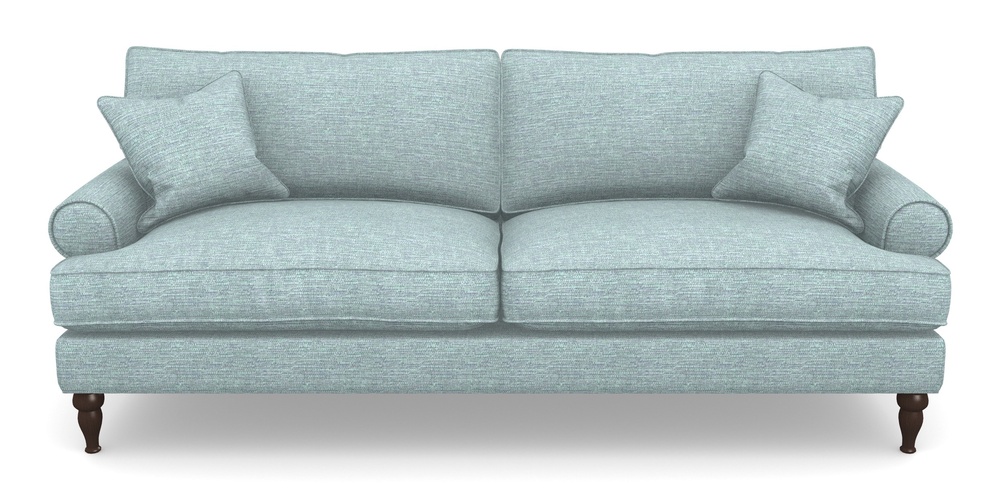 Product photograph of Cooksbridge 4 Seater Sofa In Aqua Clean Hove - Duck Egg from Sofas and Stuff Limited