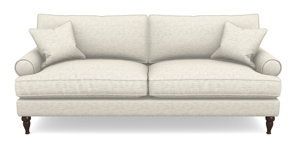 Product photograph of Cooksbridge 4 Seater Sofa In Aqua Clean Oban - Pearl from Sofas and Stuff Limited