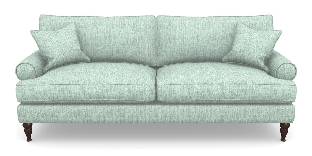 Product photograph of Cooksbridge 4 Seater Sofa In Aqua Clean Tenby - Duck Egg from Sofas and Stuff Limited