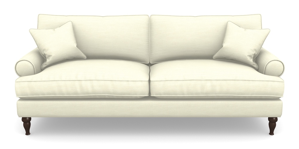 Product photograph of Cooksbridge 4 Seater Sofa In Basket Weave - Cream from Sofas and Stuff Limited