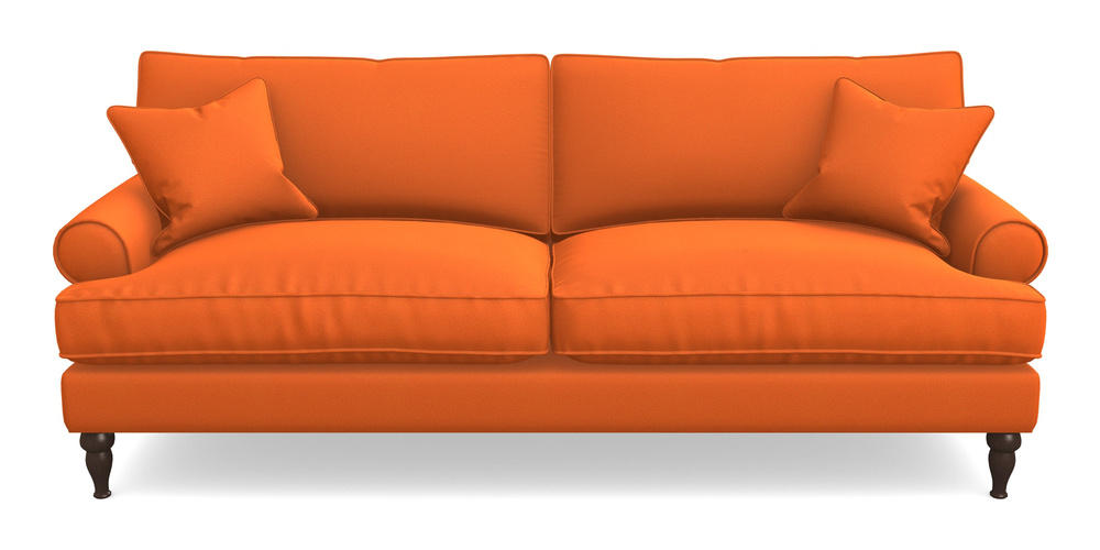 Product photograph of Cooksbridge 4 Seater Sofa In Clever Glossy Velvet - Seville from Sofas and Stuff Limited