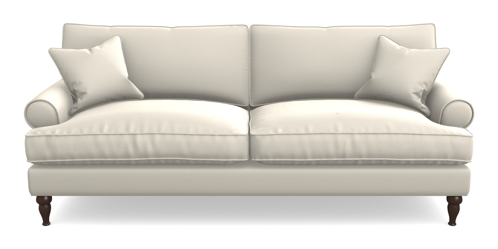 Product photograph of Cooksbridge 4 Seater Sofa In Clever Glossy Velvet - Vintage Lace from Sofas and Stuff Limited