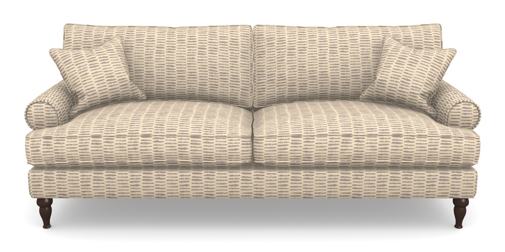 Product photograph of Cooksbridge 4 Seater Sofa In Cloth 18 - Daub - Berry from Sofas and Stuff Limited