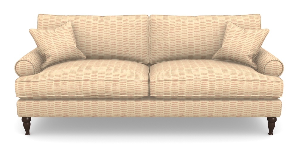 Product photograph of Cooksbridge 4 Seater Sofa In Cloth 18 - Daub - Flamingo from Sofas and Stuff Limited