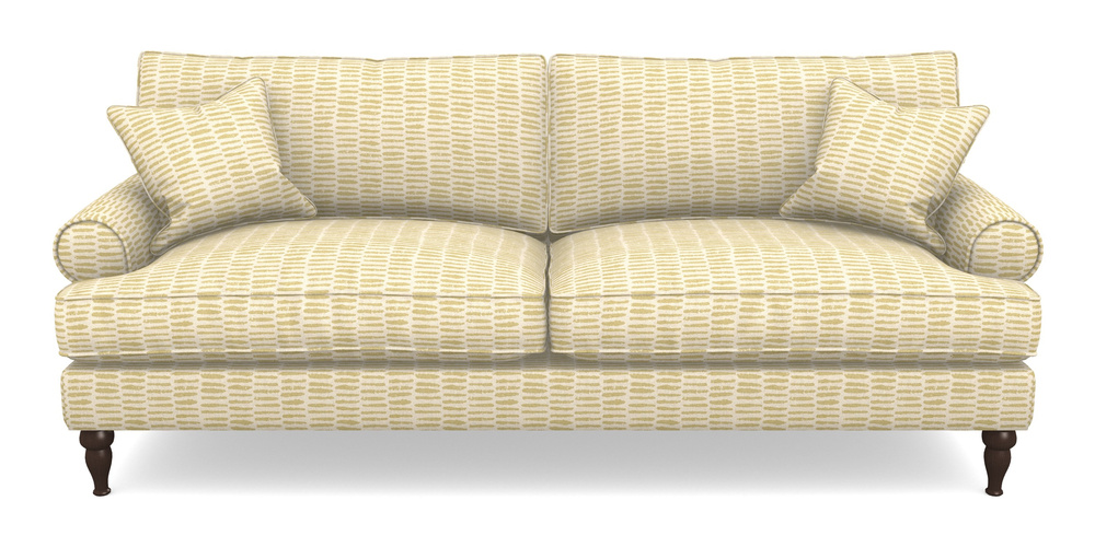 Product photograph of Cooksbridge 4 Seater Sofa In Cloth 18 - Daub - Summer from Sofas and Stuff Limited