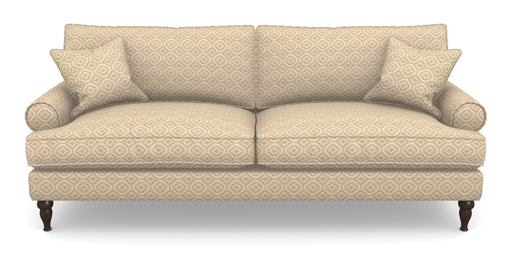 Product photograph of Cooksbridge 4 Seater Sofa In Cloth 18 - Tile - Berry from Sofas and Stuff Limited