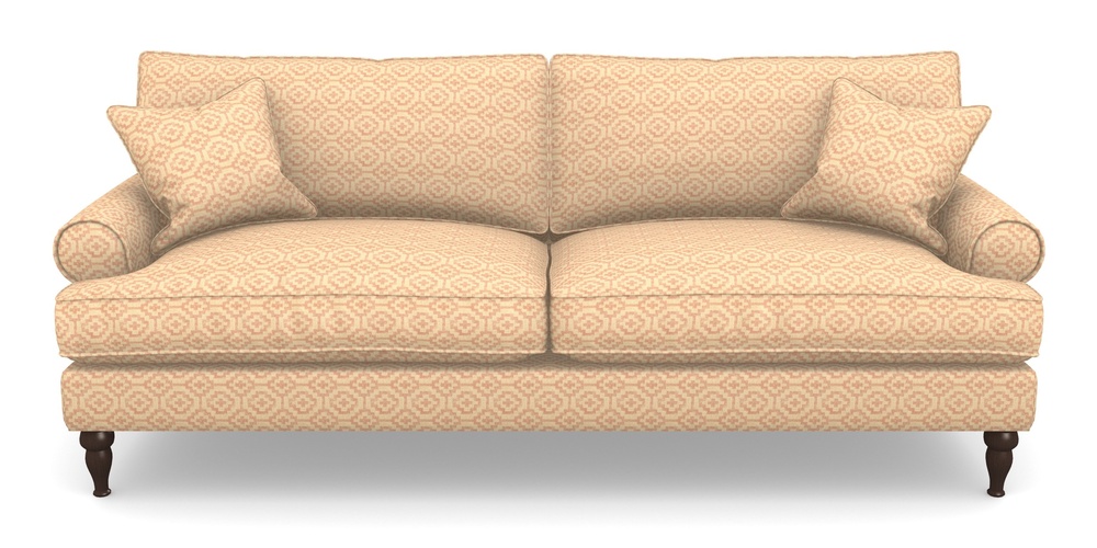 Product photograph of Cooksbridge 4 Seater Sofa In Cloth 18 - Tile - Flamingo from Sofas and Stuff Limited