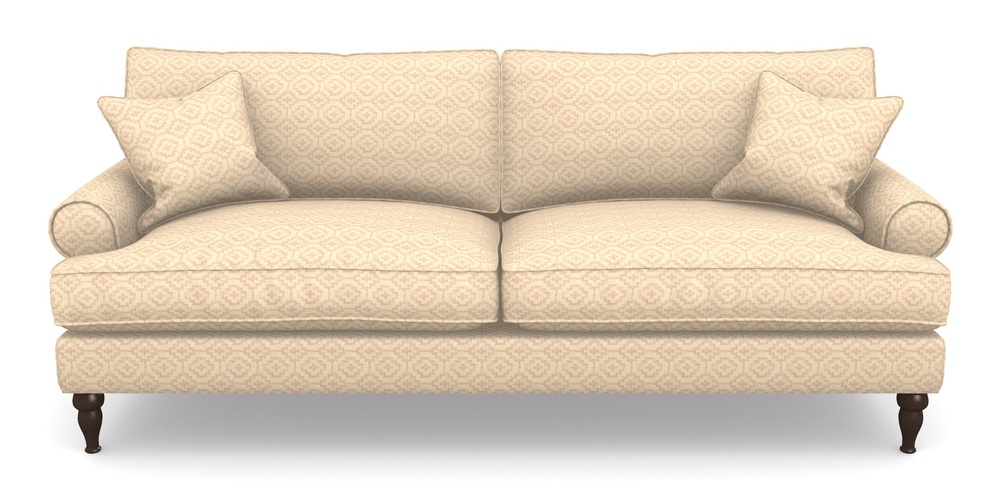 Product photograph of Cooksbridge 4 Seater Sofa In Cloth 18 - Tile - Rose from Sofas and Stuff Limited