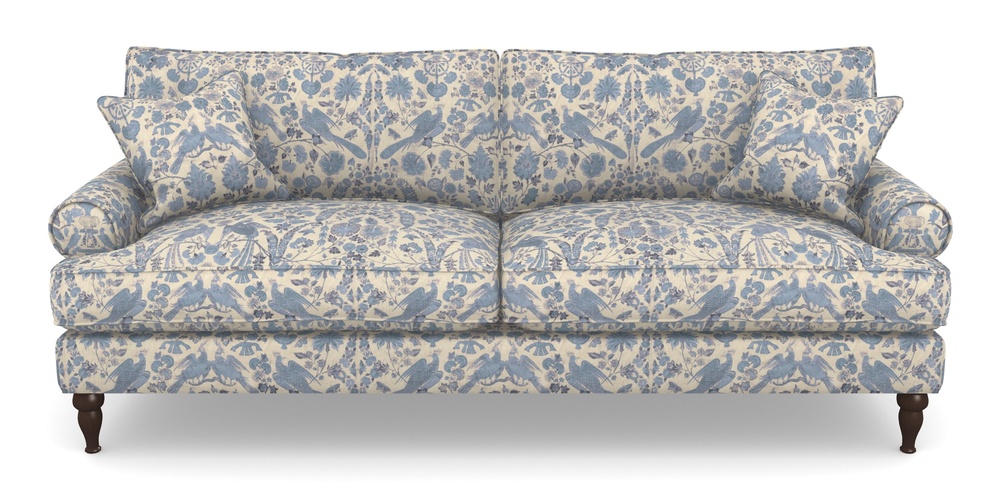 Product photograph of Cooksbridge 4 Seater Sofa In V A Brompton Collection - Coromandel - Morning Blue from Sofas and Stuff Limited