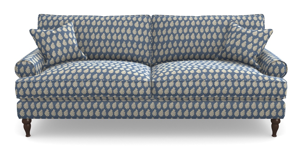 Product photograph of Cooksbridge 4 Seater Sofa In Cloth 21 - Oak Leaf - Bilberry from Sofas and Stuff Limited