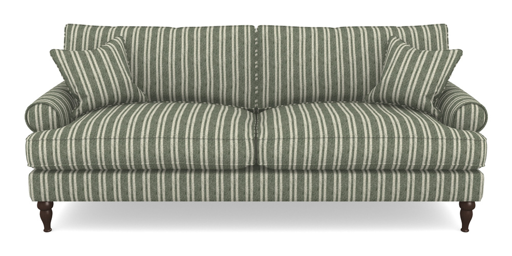 Product photograph of Cooksbridge 4 Seater Sofa In Cloth 22 - Barcode - Courgette from Sofas and Stuff Limited