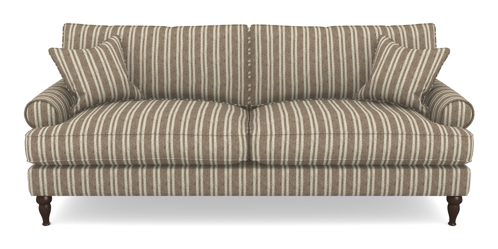 Product photograph of Cooksbridge 4 Seater Sofa In Cloth 22 - Barcode - Peat from Sofas and Stuff Limited