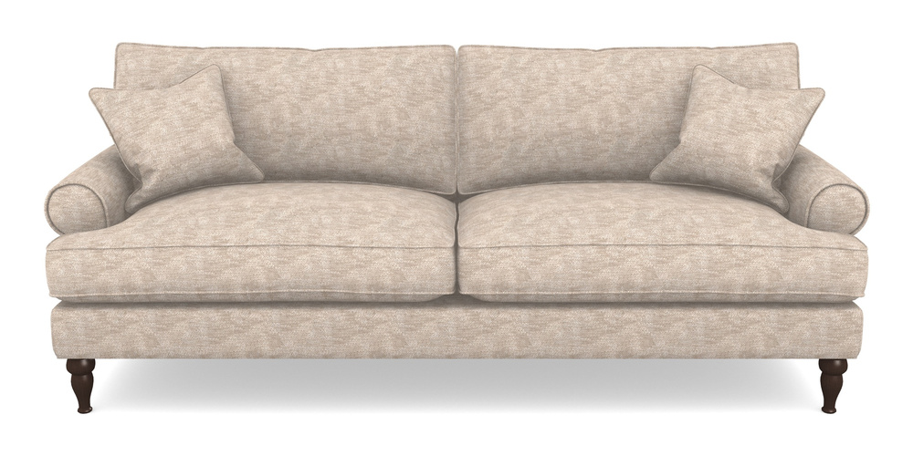 Product photograph of Cooksbridge 4 Seater Sofa In Cloth 20 - Design 4 - Natural Slub from Sofas and Stuff Limited