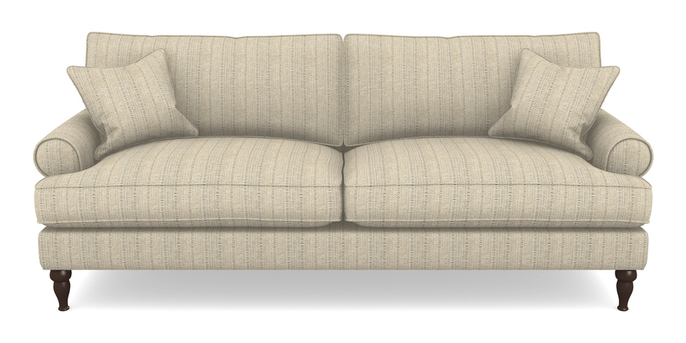 Product photograph of Cooksbridge 4 Seater Sofa In Cloth 20 - Design 1 - Natural Herringbone from Sofas and Stuff Limited