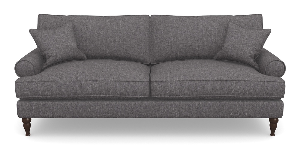 Product photograph of Cooksbridge 4 Seater Sofa In Easy Clean Plain - Ash from Sofas and Stuff Limited