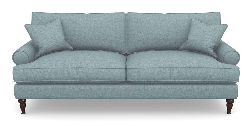 Product photograph of Cooksbridge 4 Seater Sofa In Easy Clean Plain - Polar from Sofas and Stuff Limited