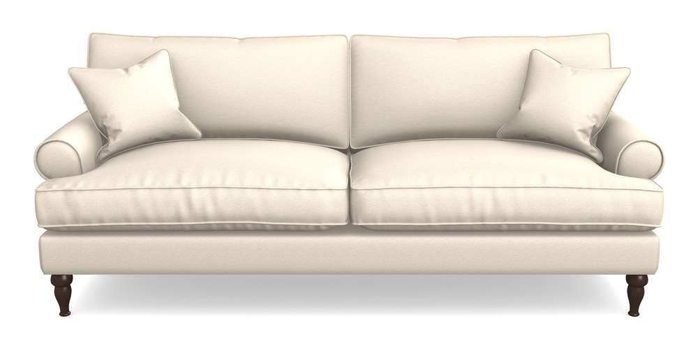 Product photograph of Cooksbridge 4 Seater Sofa In Eco Washable Cotton - Eggshell from Sofas and Stuff Limited