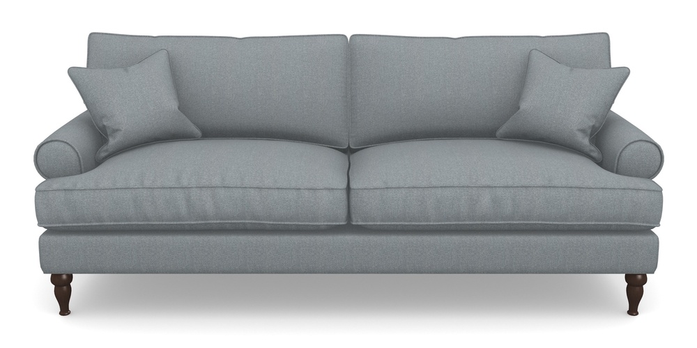 Product photograph of Cooksbridge 4 Seater Sofa In Eco Washable Cotton - Pebble from Sofas and Stuff Limited