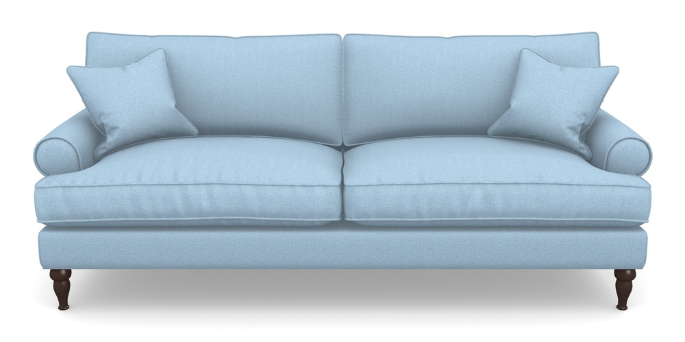 Product photograph of Cooksbridge 4 Seater Sofa In Eco Washable Cotton - Sky from Sofas and Stuff Limited