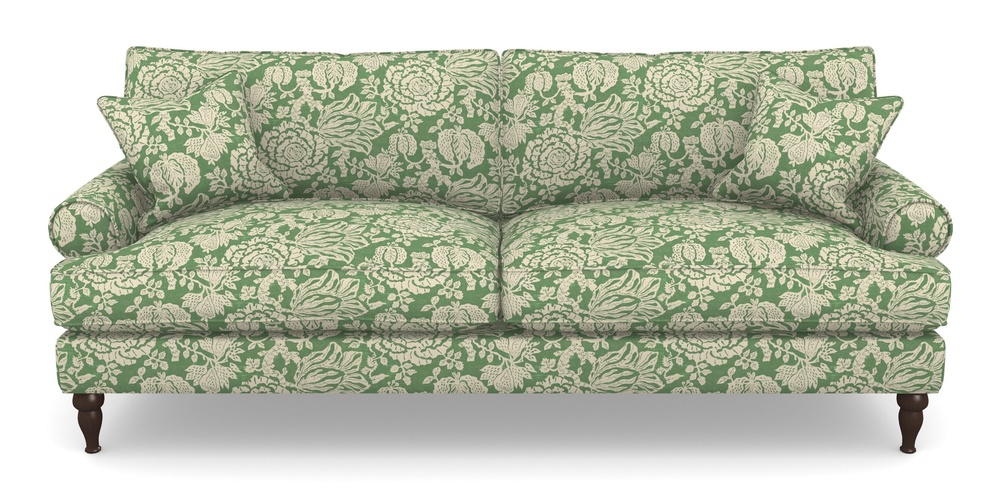 Product photograph of Cooksbridge 4 Seater Sofa In V A Brompton Collection - Flowering Kale - Basil from Sofas and Stuff Limited