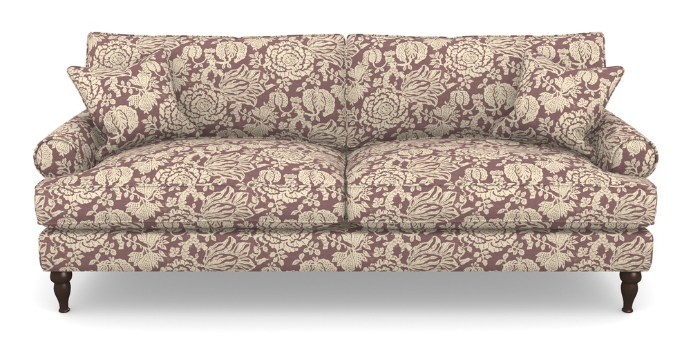 Product photograph of Cooksbridge 4 Seater Sofa In V A Brompton Collection - Flowering Kale - Cacao from Sofas and Stuff Limited