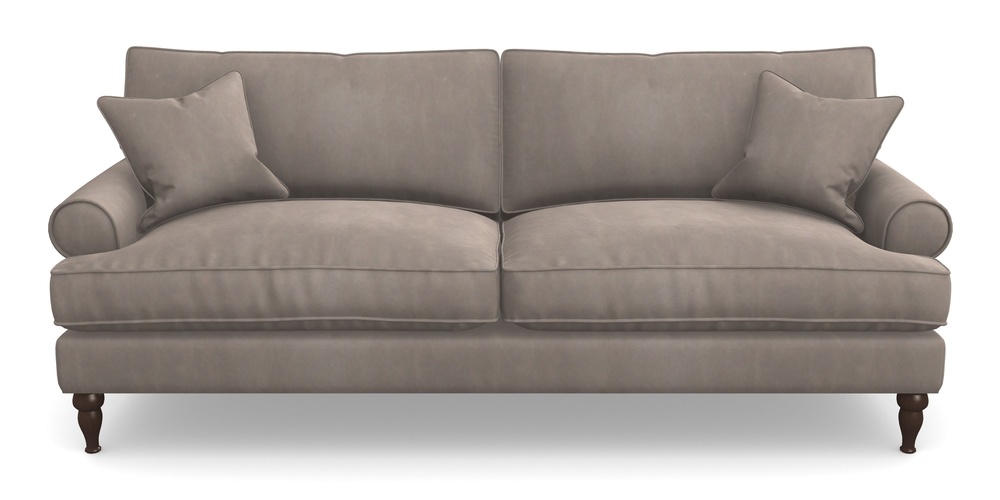 Product photograph of Cooksbridge 4 Seater Sofa In House Clever Velvet - Cocoa from Sofas and Stuff Limited