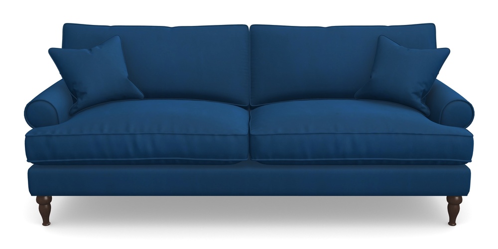 Product photograph of Cooksbridge 4 Seater Sofa In House Clever Velvet - Royal from Sofas and Stuff Limited