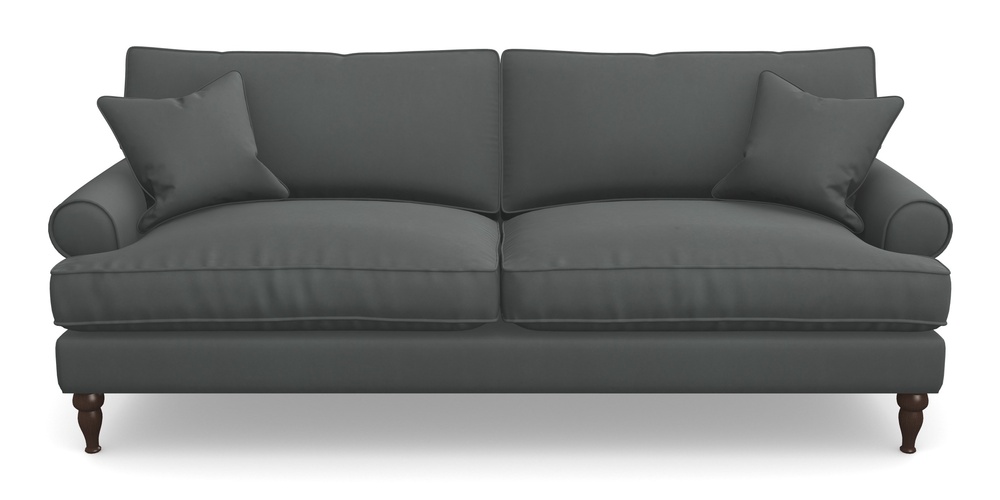 Product photograph of Cooksbridge 4 Seater Sofa In House Clever Velvet - Slate from Sofas and Stuff Limited