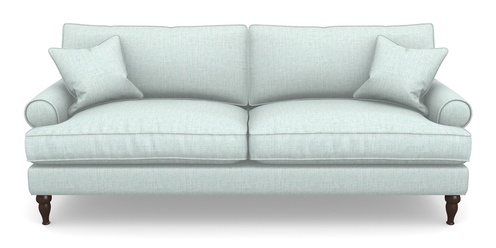 Product photograph of Cooksbridge 4 Seater Sofa In House Plain - Aqua from Sofas and Stuff Limited