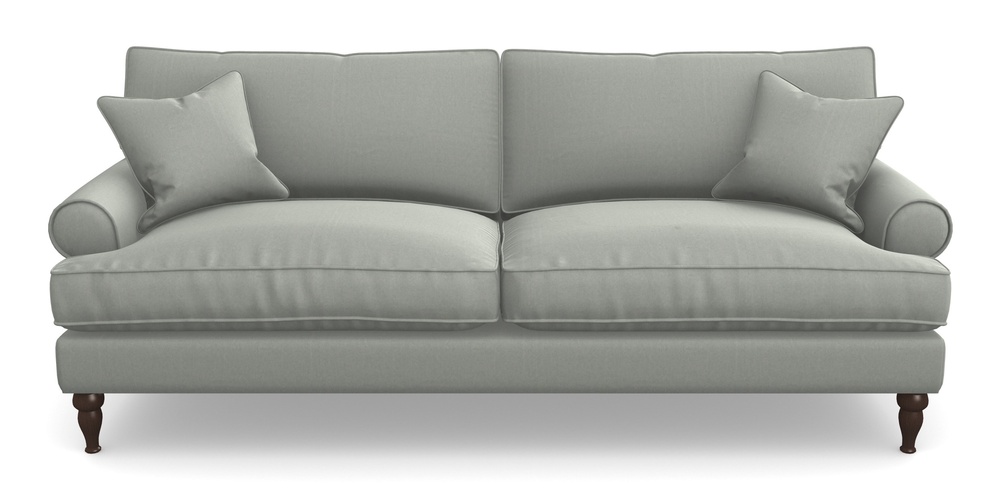 Product photograph of Cooksbridge 4 Seater Sofa In House Velvet - Elephant from Sofas and Stuff Limited